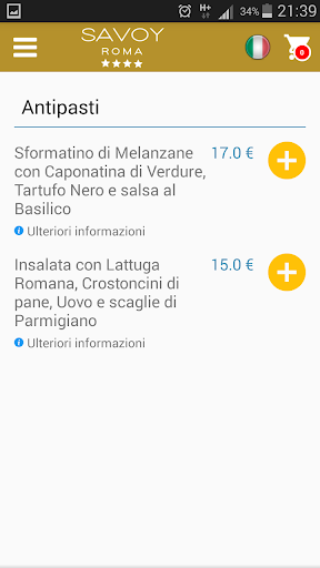 Hotel Savoy Roma Screenshot 4 - AppWisp.com