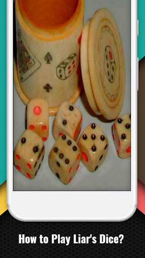 Android application How to Play Liar's Dice screenshort