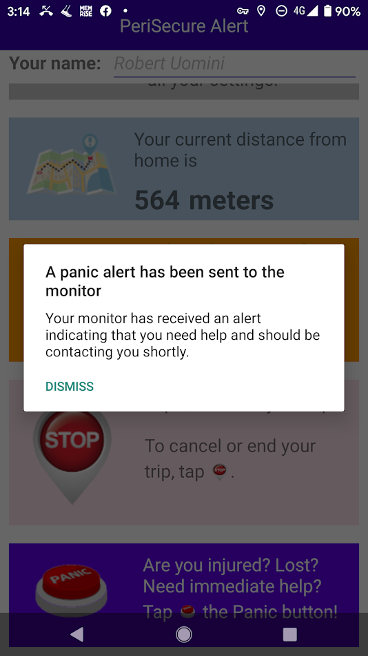 #4. PeriSecure Alert (Android) โดย: ChiaraMail