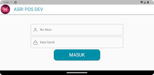 Android application ASRIPOS DEV screenshort