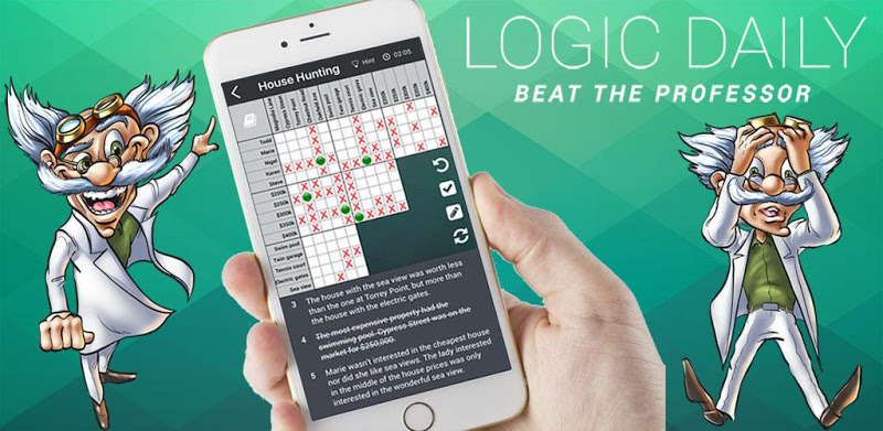 Logic Puzzles Daily - Solve Lo