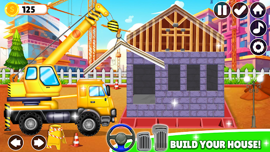 Kids Construction Vehicle Game Unknown