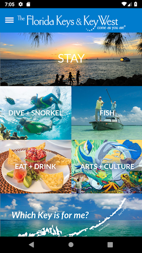 Android application Florida Keys & Key West Travel screenshort