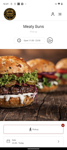 Android application Meaty Buns screenshort