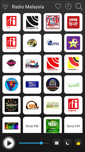 Android application Malaysia Radio FM AM Music screenshort