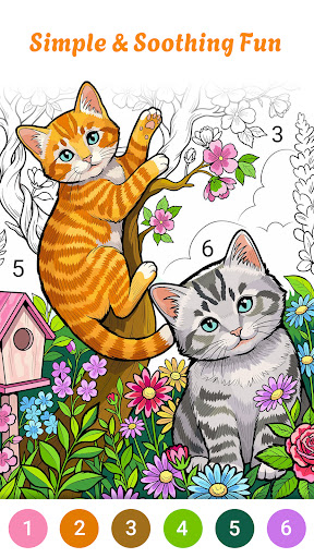 Zoo Animals Color by Numbers screenshot 4