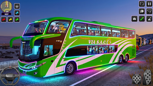Highway Bus Driving games 3d screenshot