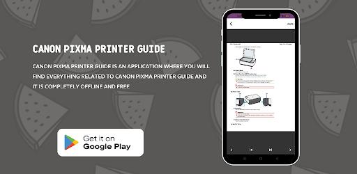Canon PIXMA Printer Guide Screen 3