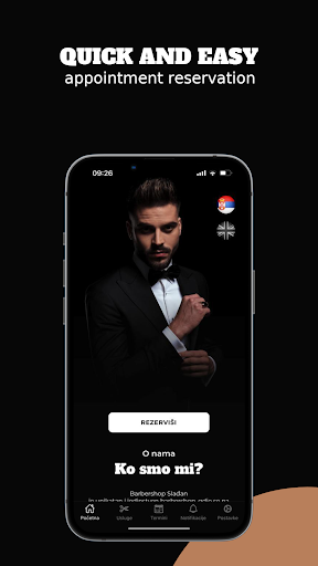 Android application Barbershop Slađan screenshort