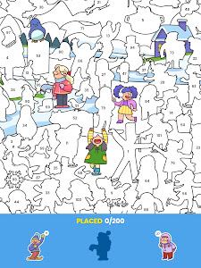 Sticker Book: Color By Number poster 14