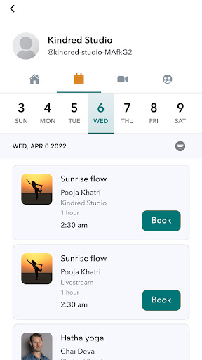 Kindred Studio Screen 2