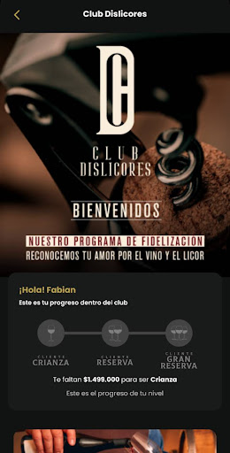 Dislicores Store Screen 3