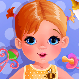 「きせかえ赤ちゃん：女の子のゲーム」のアイコン画像