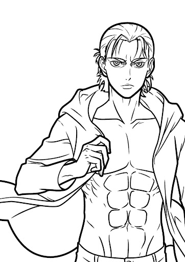 How to Draw Eren Jaeger