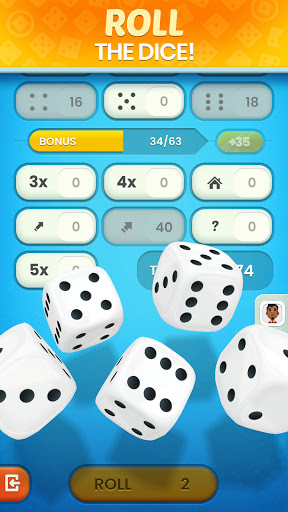 Golden Roll: The Yatzy Dice Game 2.2.3 screenshots 1