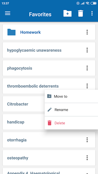 Oxford Dictionary of Nursing screenshot