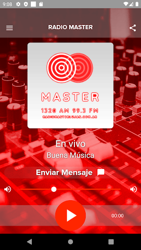 Android application Radio Master screenshort