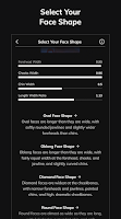 screenshot of Face Shape & Beauty Analyzer
