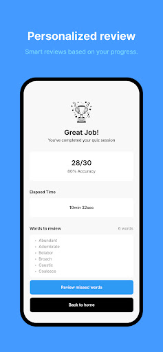 SAT Vocabulary - Bluenotes screenshot 6