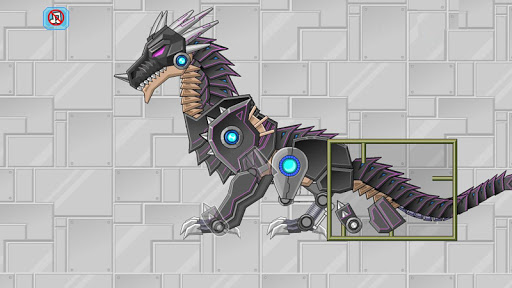 Robot Black Dragon Toy War