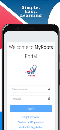Android application MyRoots screenshort