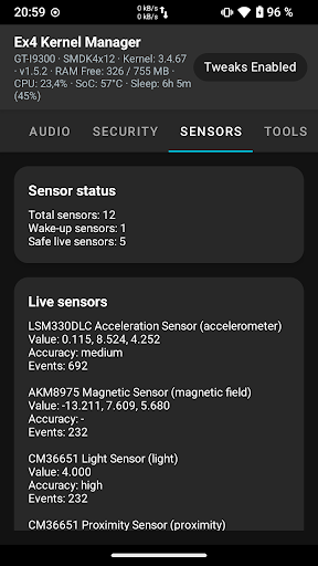 Ex4 Kernel Manager screenshot 7