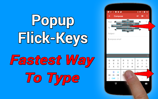 FlickKey Keyboard for Android Screen 2