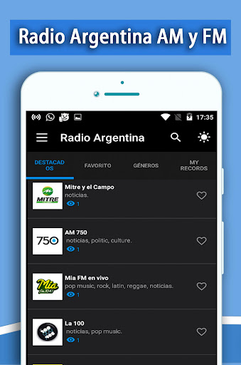 Radio Argentina screenshot 3