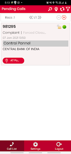 Thakral CRM Screen 2