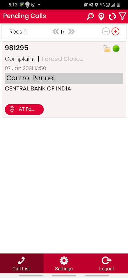 Thakral CRM Screen 2