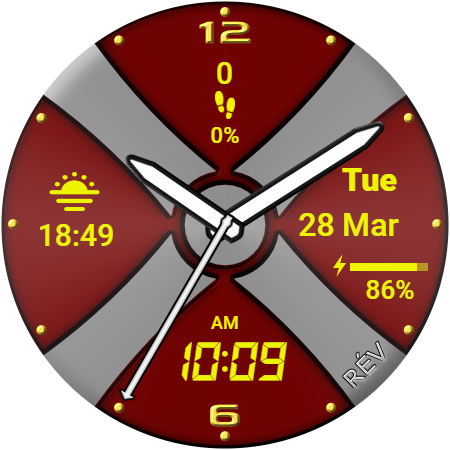 REV005 X Hybrid Watch Face screenshot 6