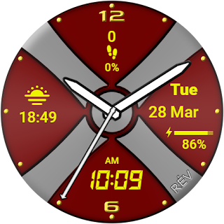 REV005 X Hybrid Watch Face screenshot 6