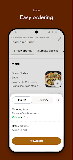 App screenshot