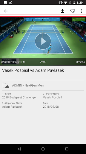 Tennis Canada HP TV screenshot 3