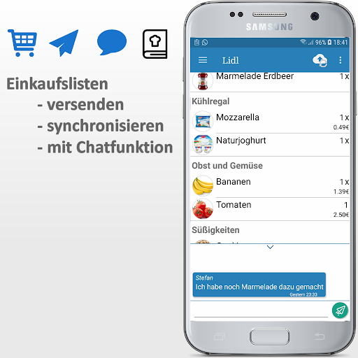 Einkaufsliste Screen 3