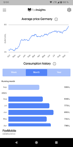 App screenshot