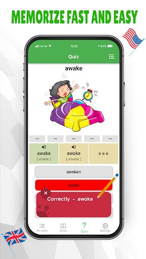 English Irregular Verbs Duo Screen 2