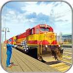Cover Image of Download Indian Train Racing Simulator Pro: Train game 2019 1.1 APK