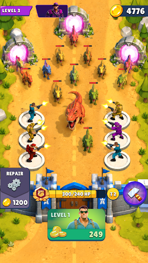 Dino Hunter: Merge & Survive screenshot