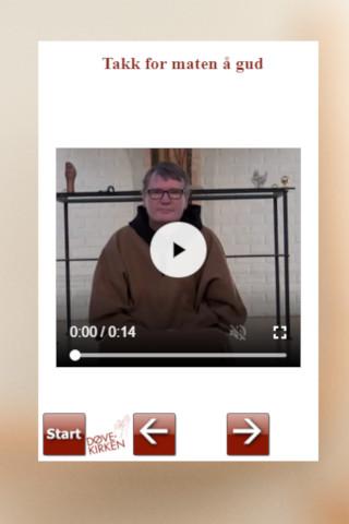 Android application Bønner for konfirmanter og and screenshort