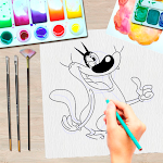 Cover Image of 下载 How to Draw Oggy step by step 1.2 APK