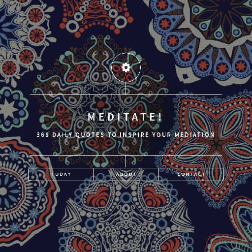 Meditate! logo