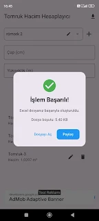 Tomruk ve Kütük Hacim Hesapla