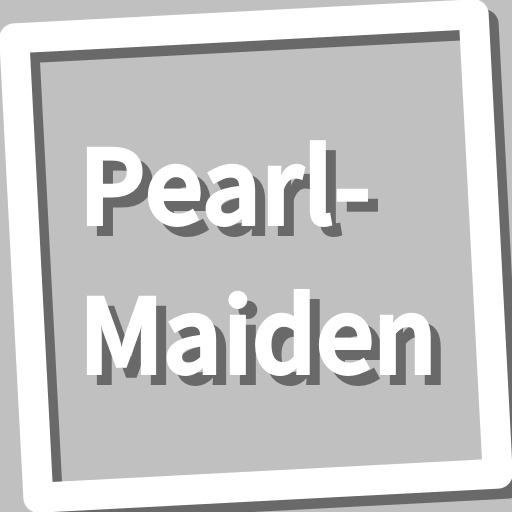 Book, Pearl-Maiden logo