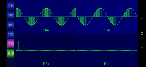 Android application Visual FFT screenshort