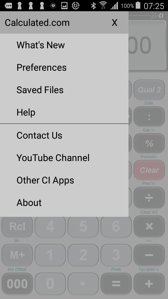 Android application Qualifier Plus IIIx screenshort