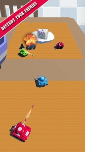 Blocky Tank Battle Wars MOD APK (DUMB ENEMY) Download 4