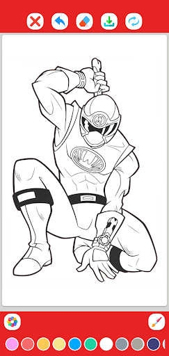 Rangers Coloring Page