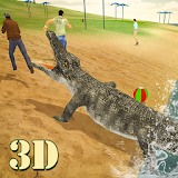 Wild Crocodile Beast Attack 3D icon