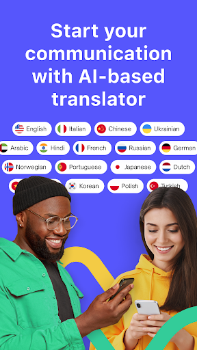 Android application YOUS - Multilingual messenger screenshort